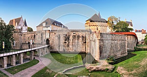 Nantes - Castle of the Dukes of Brittany Chateau des Ducs de Bretagne, France