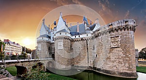 Nantes - Castle of the Dukes of Brittany Chateau des Ducs de Bretagne, France photo