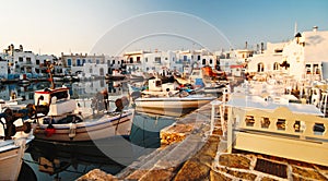 Naoussa harbor, Paros