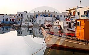 Naoussa seaport photo