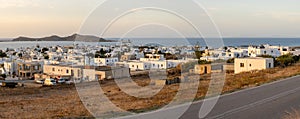 Naoussa town on Paros island.