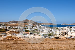 Naoussa town on Paros island.