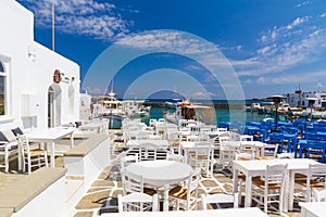 Naoussa town, Paros island, Cyclades, Aegean, Greece