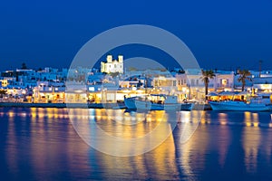 Naoussa town, Paros island, Cyclades, Aegean, Greece