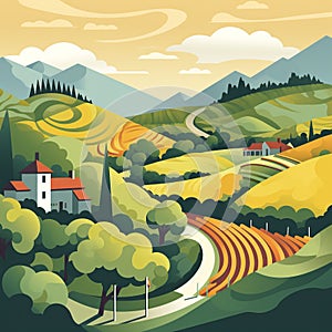 Napa Valley Elegance: Vineyards, Wineries, and Golden Valleys