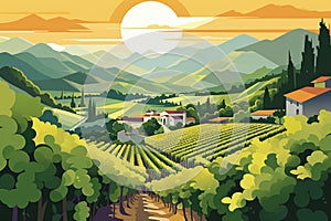 Napa Valley Elegance: Vineyards, Wineries, and Golden Valleys