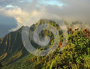 Napali Clouds, Kauai