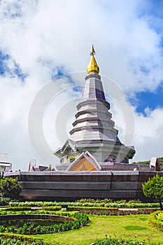 Napaphol Bhumisiri pagoda in Chiang Mai, Thailand