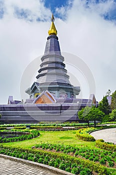 Napaphol Bhumisiri pagoda in Chiang Mai, Thailand