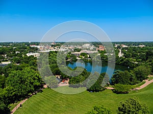 Naperville from above photo