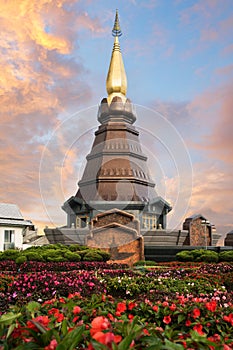 Naphamethanidon Pagoda, Chiang Mai, Thailand