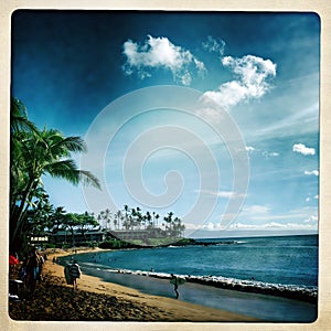 Napili beach in Maui