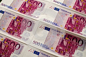 Napkins 500 euros photo