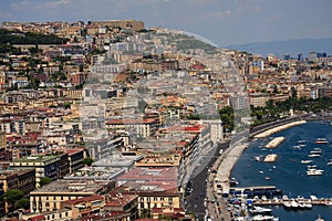 Naples bay, Italy