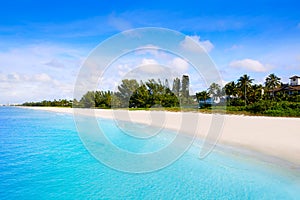 Naples beach in sunny day Florida US