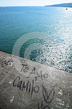 Naples, Castel dell`Ovo, panorama photo