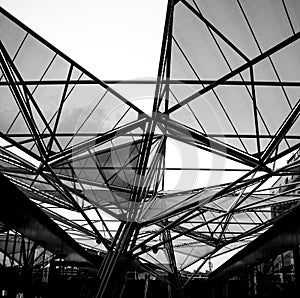 Naples Central Train Station Ceiling