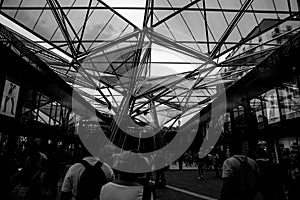 Naples Central Train Station Ceiling