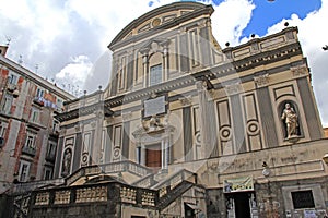 Naples; church of S. Gaetano photo
