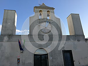 Naples - Church of Sant`Erasmo in Castel Sant`Elmo