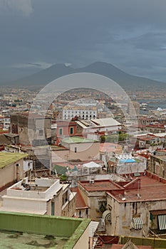 Naples city scape