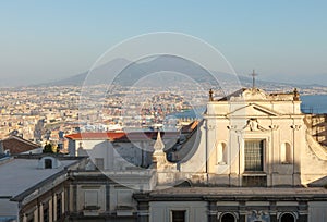 Naples city view