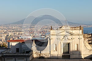 Naples city view