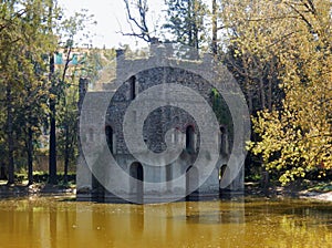 Naples - Gondar Castle in the Fasilides Pond photo