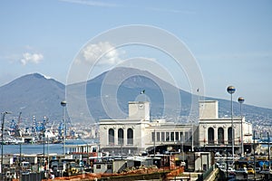 Naples harbour photo