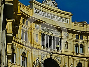 Naples, Italy, Galleria Umberto