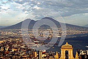 Naples and Mount Vesuvius photo