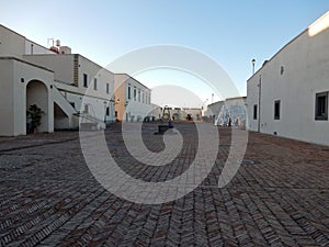 Naples - Piazza d`Armi in Castel Sant`Elmo