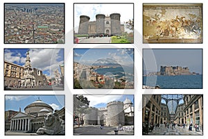 Naples postcard