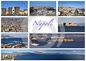 Naples postcard