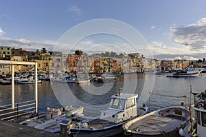 Procida, 13/3/2020,  Procida`s touristic harbour