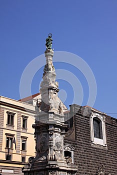 Naples Spire of the Immaculate Virgin