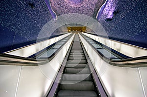 Naples subway photo