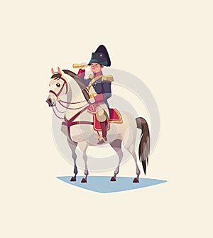 Napoleon Bonaparte\'s vector illustration