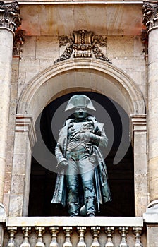 Napoleon Bonaparte statue at Les Invalides