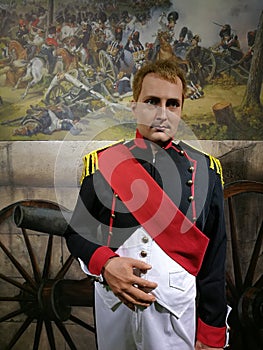 Napoleon Bonaparte wax statue