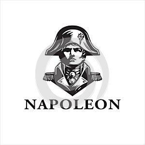 Napoleon Historical Logo Design Isolated