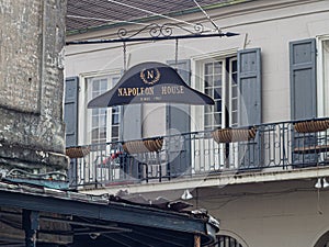 Napoleon House Bar and Restaurant in the French Quarter of New Orleans