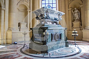 Napoleon`s brother Joseph tomb at Les Invalides, Paris, France