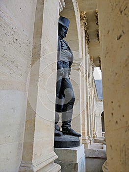 Napoleon statue sculpture in Paris