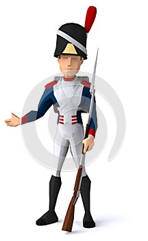 Napoleonic grenadier