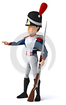 Napoleonic grenadier photo