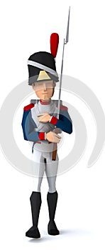 Napoleonic grenadier