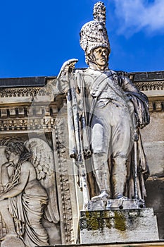 Napoleonic Soldier Statue Arc de Triomphe du Carrousel Paris France