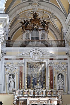 Napoli - Abside della Basilica di San Severo Fuori le Mura