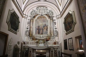 Napoli - Cappella della Sacra Famiglia della Chiesa di Santa Caterina a Chiaia photo